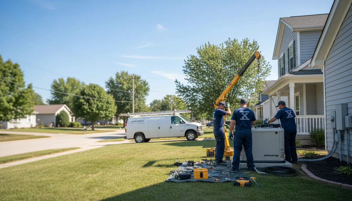 Generator Installation in Lansing, IL near me